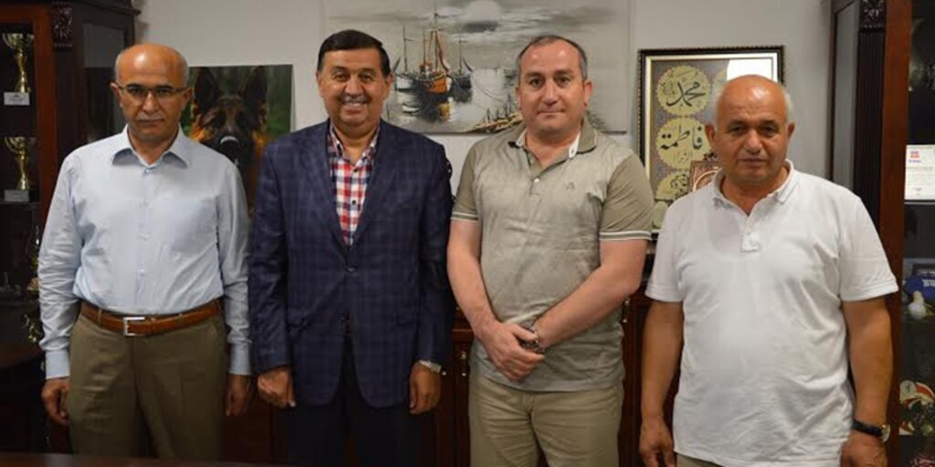 Havza Belediye Başkanı Murat İkiz İşadamlarını Ziyaret Etti