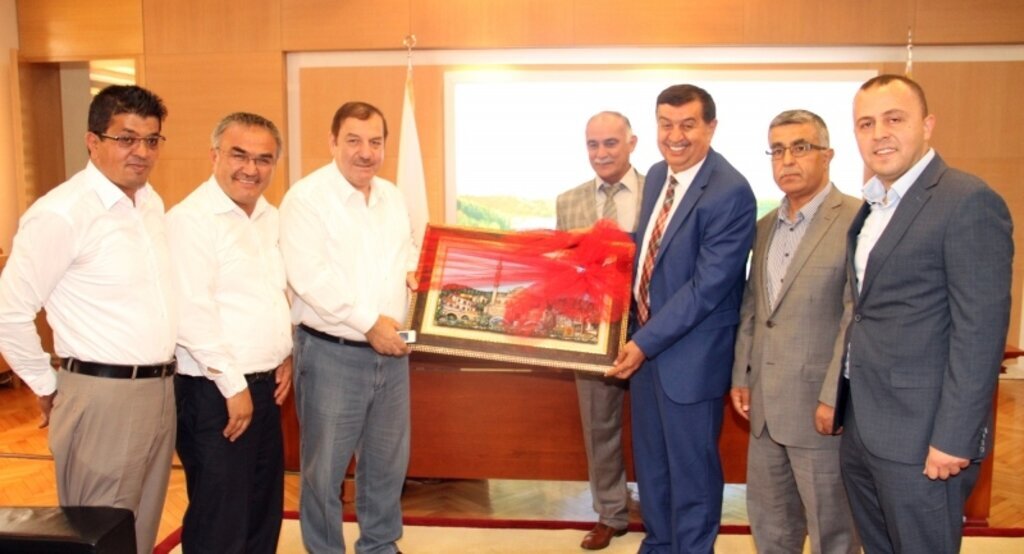 Havza Belediye Başkanı İkiz Kardeş Belediye’yi ziyaret etti