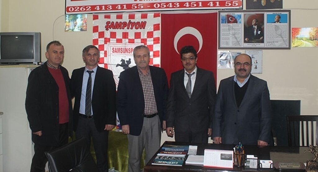 Havza Belediyesi çalışanları Gölcük Belediyesi'ni ziyaret etti