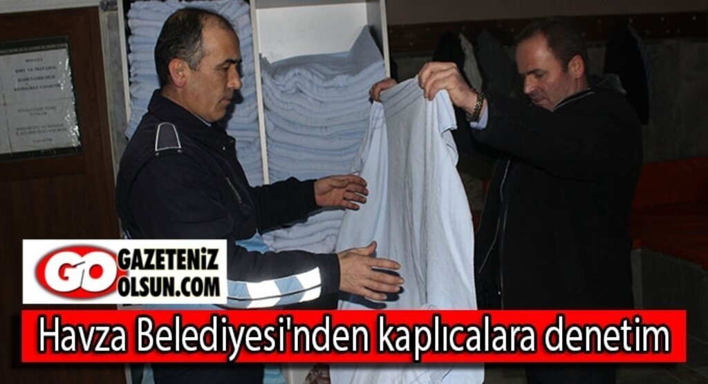 Havza Belediyesi'nden kaplıcalara denetim