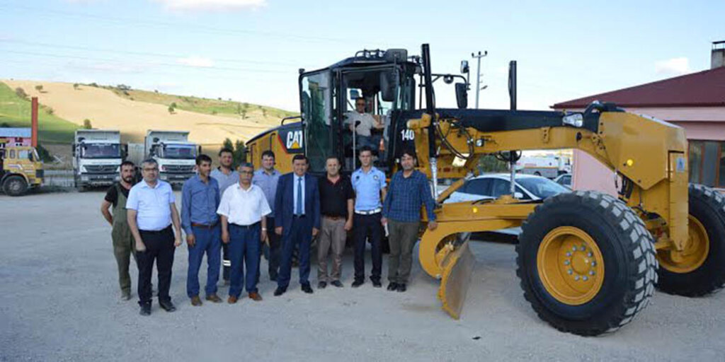 Havza Belediyesi'ne yeni greyder alındı