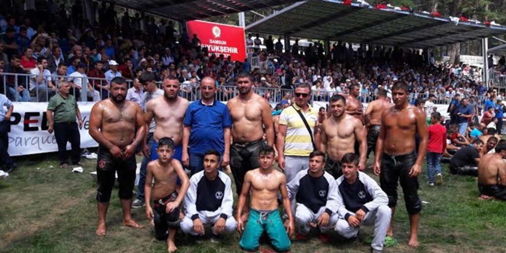 Havza Güreş Ağası Dağlı’dan Genç Güreşçileri yalnız bırakmıyor