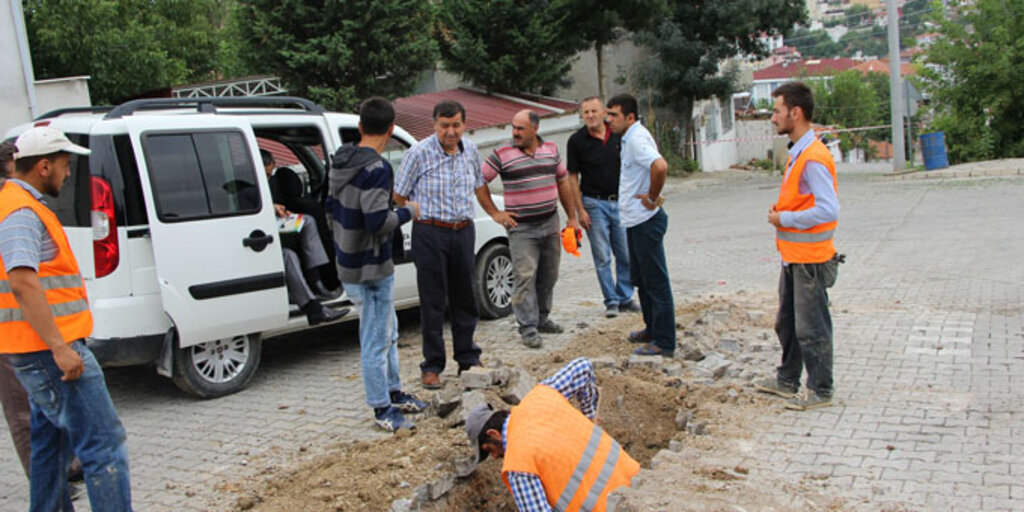 Havza'da doğalgaz çalışmalarında sona gelindi