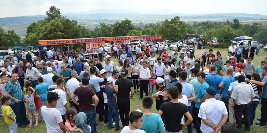 Havza'da Keşkek Festivali renkli görüntülere sahne oldu