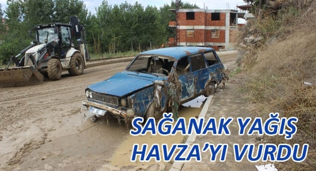 Havza'da selin yaraları sarılıyor