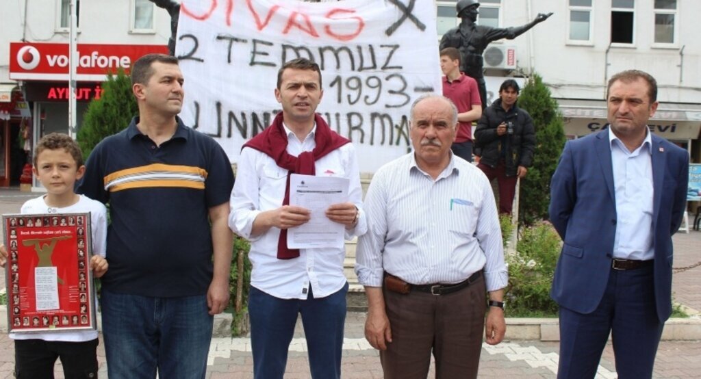 Havza’da Sivas olaylarında hayatını kaybedenler anıldı