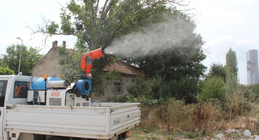 Havza'da Sivrisinek ilaçlama çalışması başladı