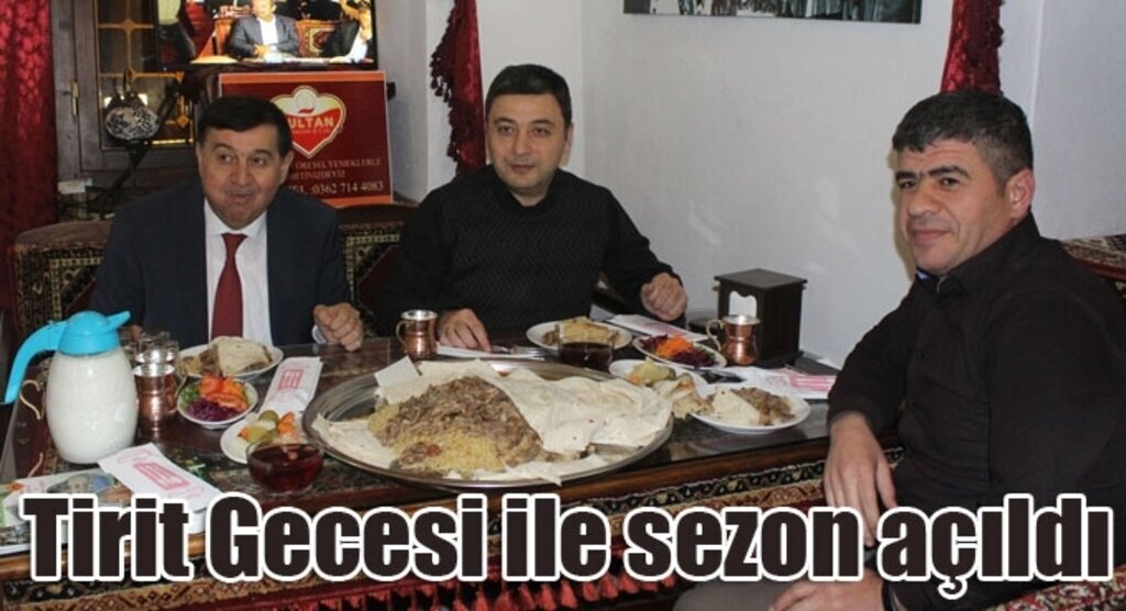 Havza'da Tirit sezonu açıldı