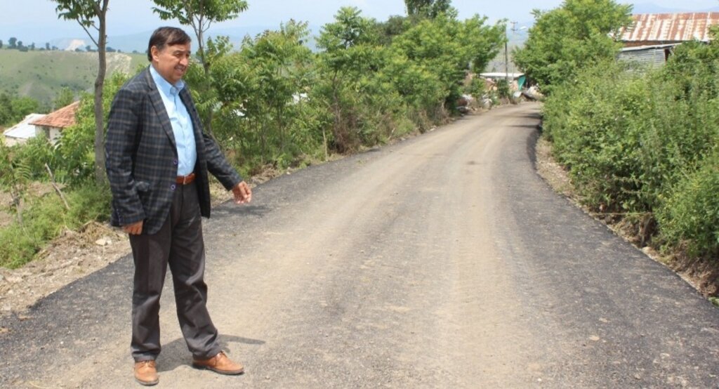 Havza'da üç mahalleye yol müjdesi