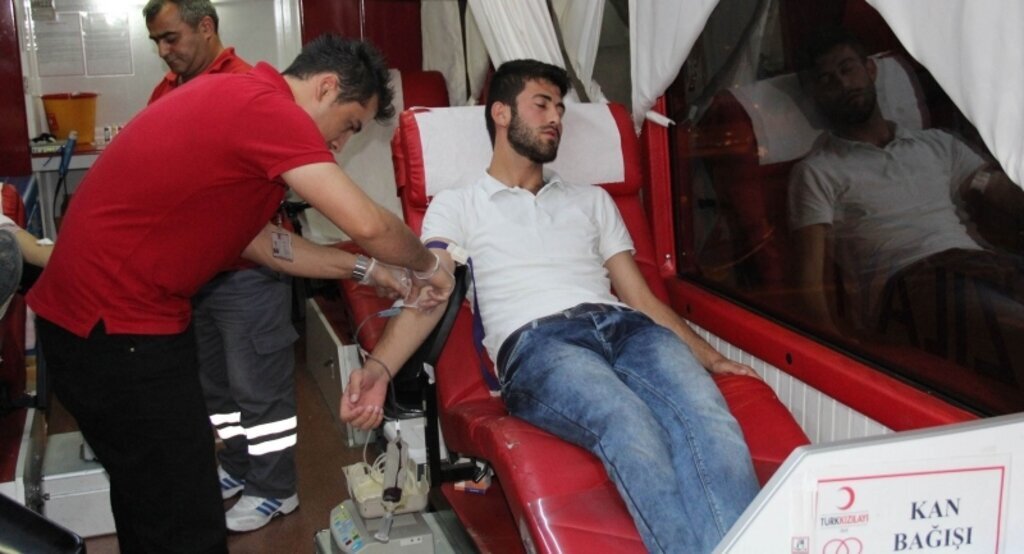 Havza'dan kan bağışı çalışmaları