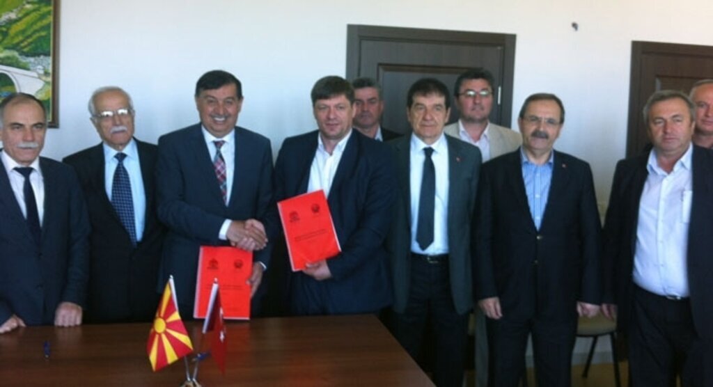 Havza’ya Makedonya’dan Kardeş Belediye