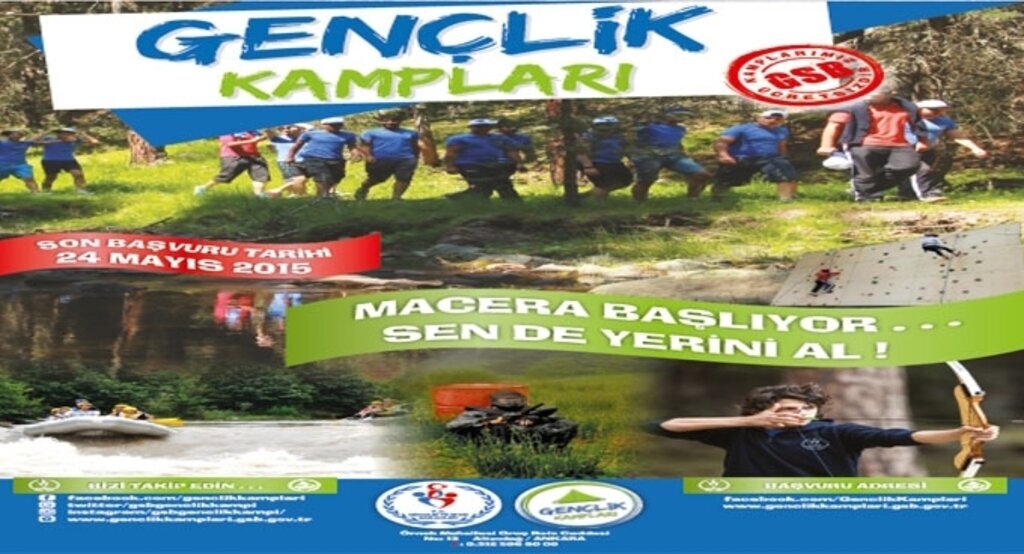 Haydi gençler kampa