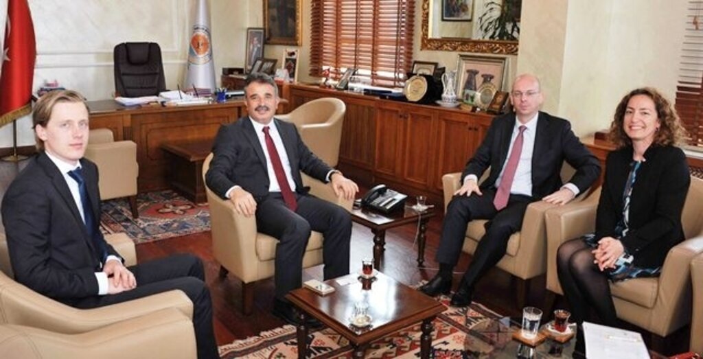 Hollanda Büyükelçiliği'nden Büyükşehir'e Ekonomi Ziyareti