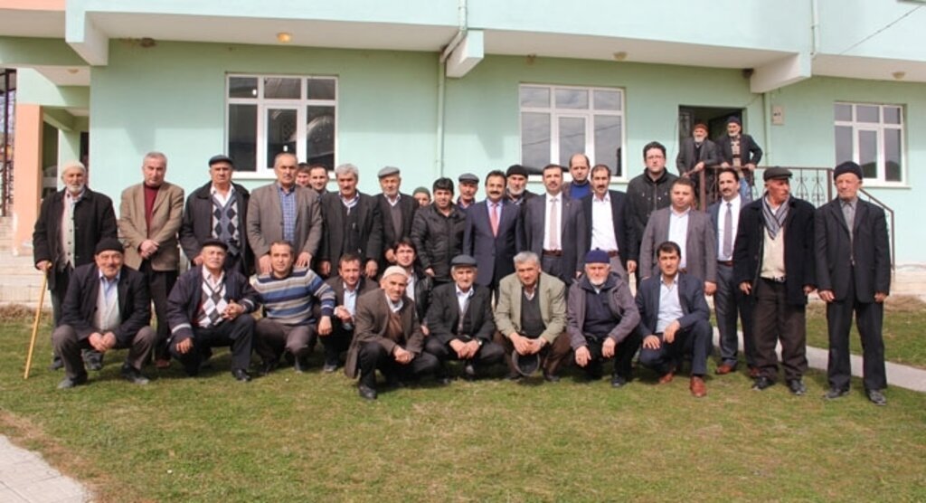 İbraim Sarıcaoğlu Alaçam Mahallesinde İstişare Toplantısı Yaptı