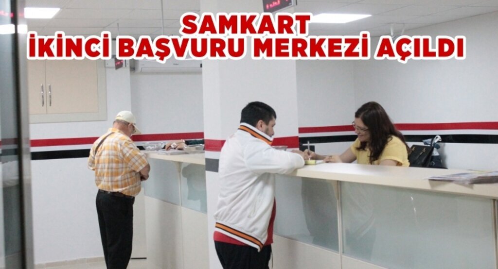 İkinci Samkart başvuru merkezi subaşı yer altı çarşında açıldı