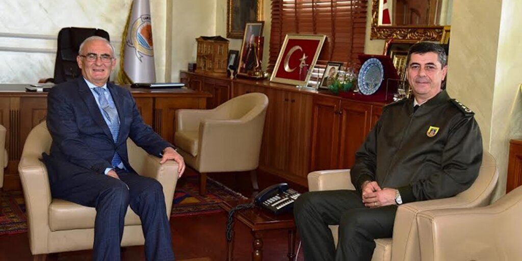 İl Jandarma Komutanı Başkan Yılmaz'ı ziyaret etti