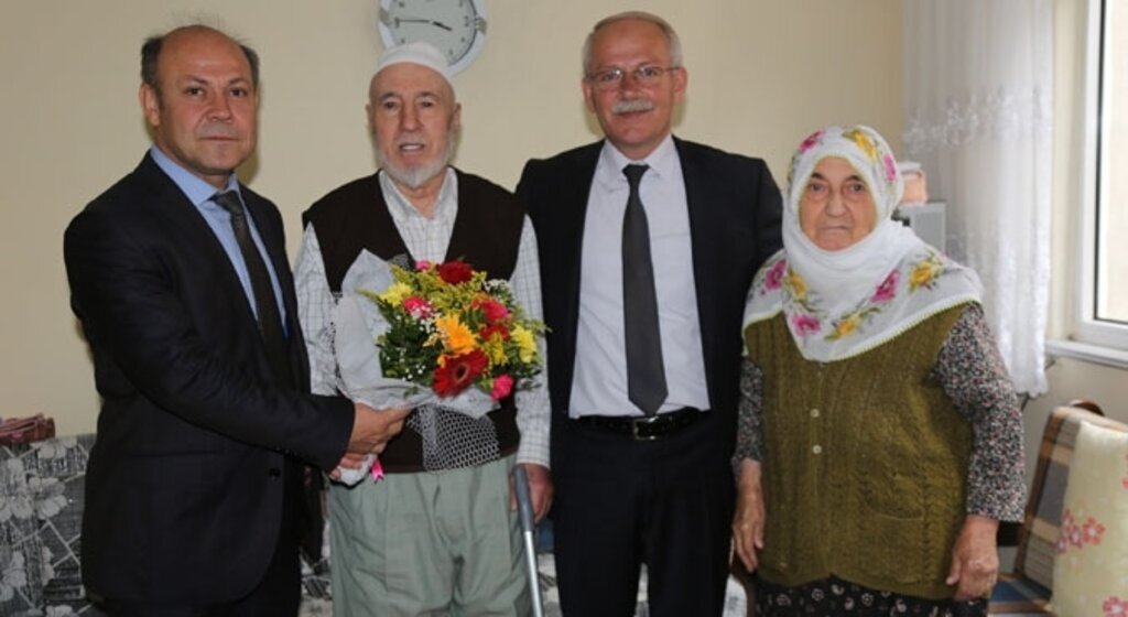 İl Müdürü Tekin Balcı'dan Kore Gazisine ziyaret