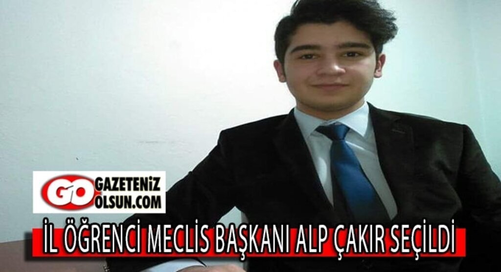 İl öğrenci Meclis Başkanı Alp Çakır seçildi