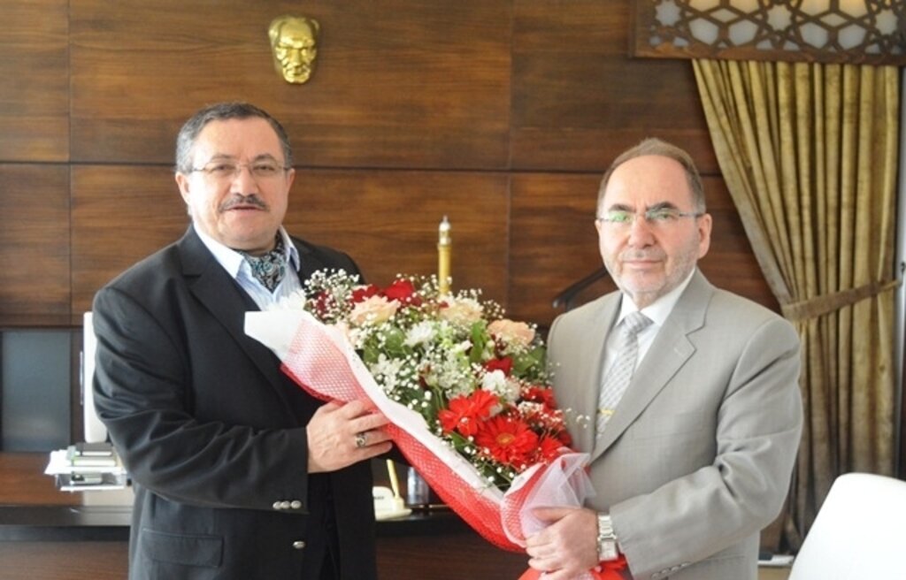 İlçe Müftüsü Personeli ile İlkadım Kaymakamlığı'nı Ziyaret Etti