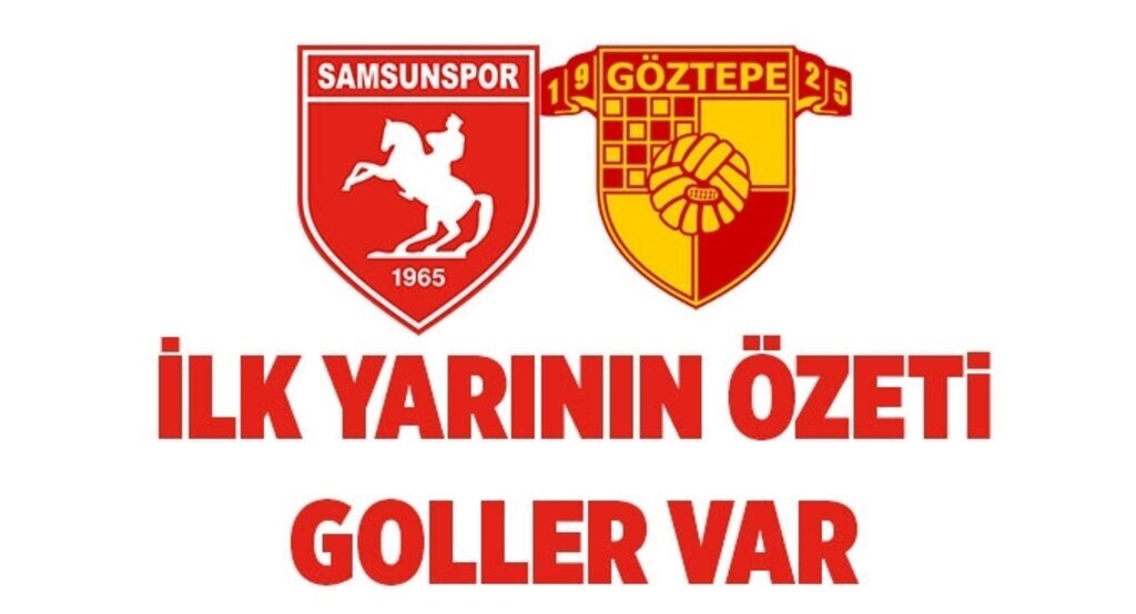 İlk Yarı sonucu: Samsunspor Göztepe:2-0