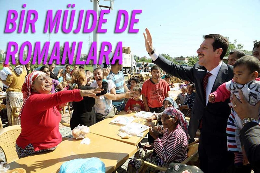 İlkadım Belediye Başkanı Erdoğan Tok Romanlarla buluştu