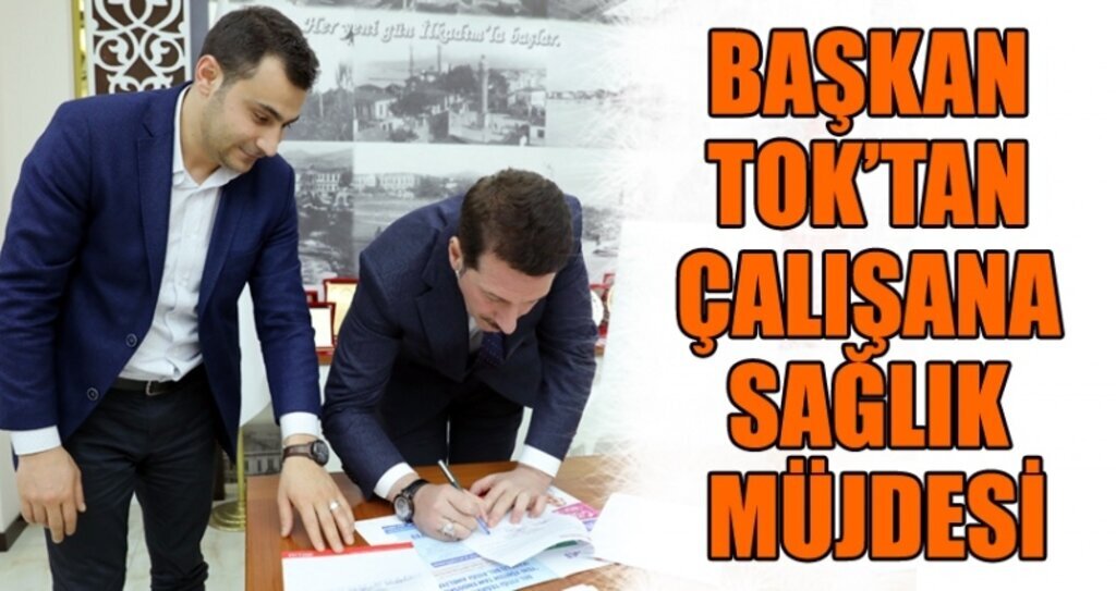 İlkadım Belediyesi çalışanlarına sağlık müjdesi