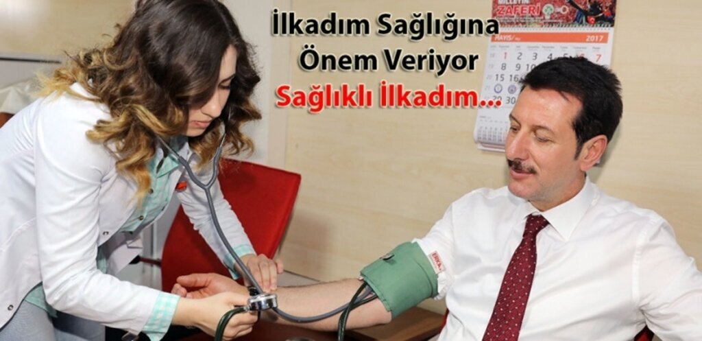 İlkadım Belediyesi'nde Sağlık Taraması yapıldı