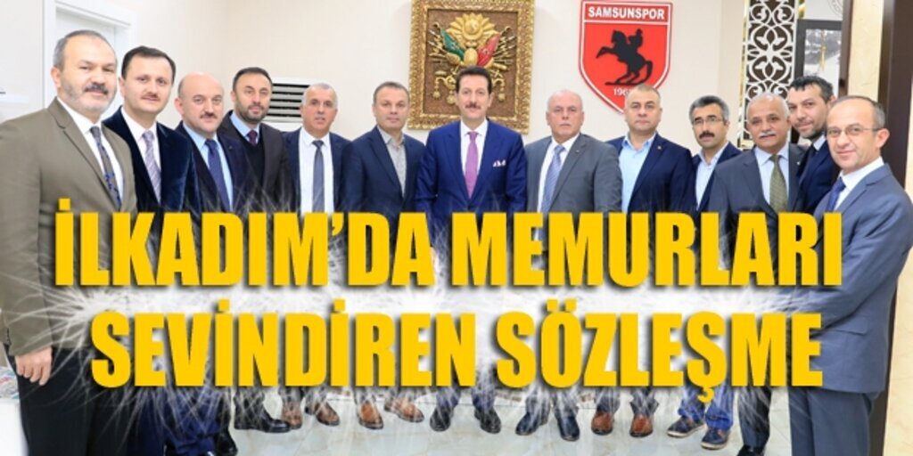 İlkadım Belediyesi'nde çalışan memurlara müjde