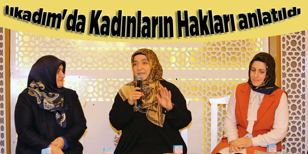 İlkadım Belediyesi'nden Kadın Hakları Paneli