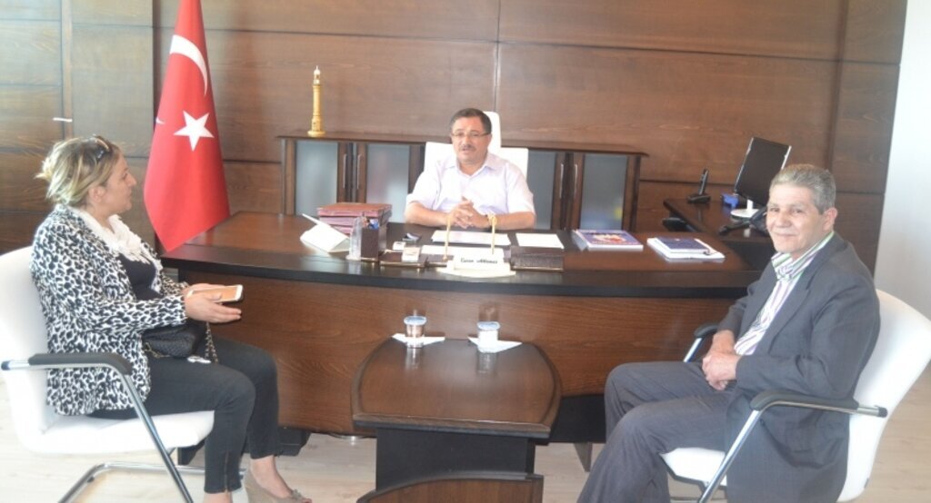 İlkadım İlçesi Emektar Ayakkabıcısı İsmet Aydın’dan iadeyi ziyaret