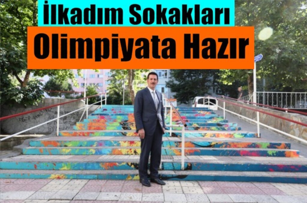 İlkadım Sokakları Olimpiyata Hazır