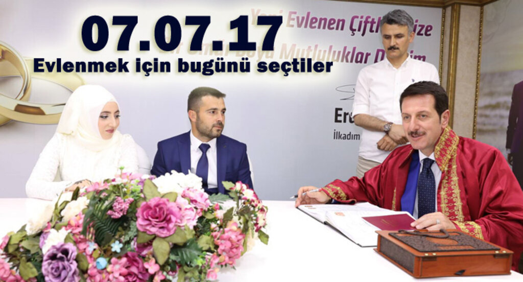 İlkadım Nikah Memurluğunda Özel Gün