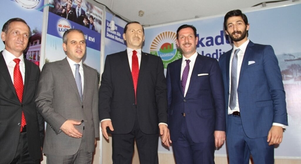 İlkadım standında 'Erdoğan' süprizi