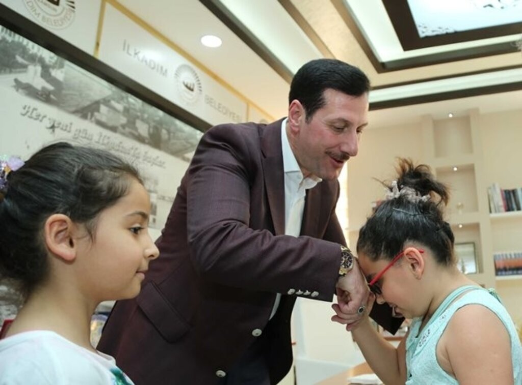 İlkadım'da bayramlaşma coşkusu