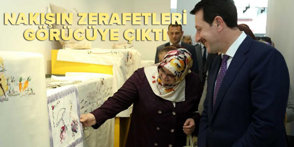 İlkadım'da nakışın zerafeti sergisi açıldı