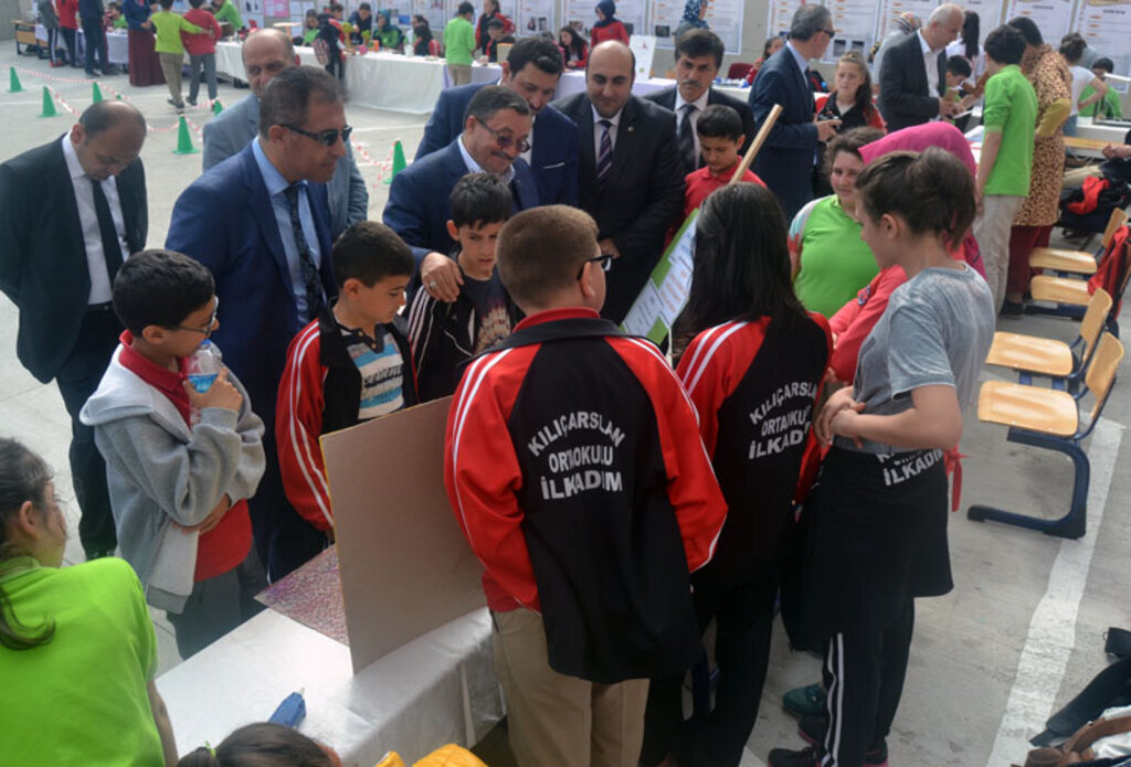 İlkadım'da TÜBİAT Bilim Fuarı'na büyük ilgi