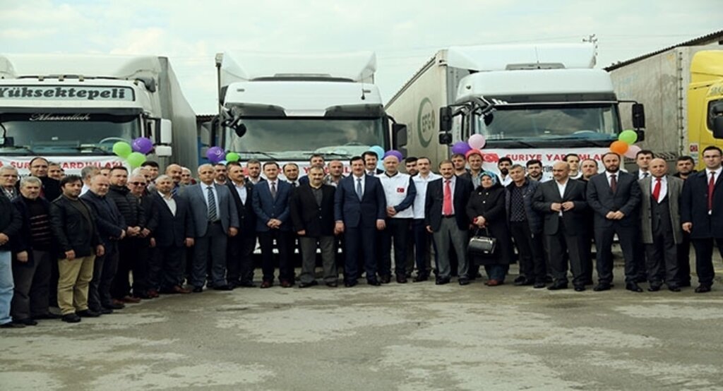 İlkadım'dan Bayırbucağa Yardım Eli