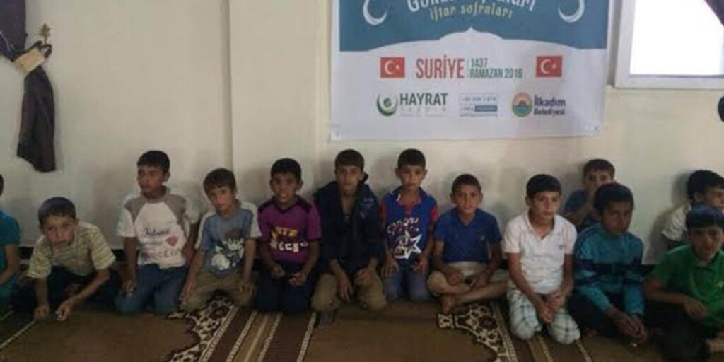 İlkadım'dan Suriye'deki Yetim Çocuklara İftar
