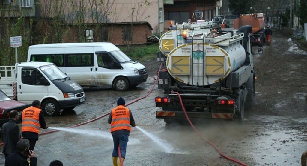 İlkadım'dan Terme'ye Yardım Eli