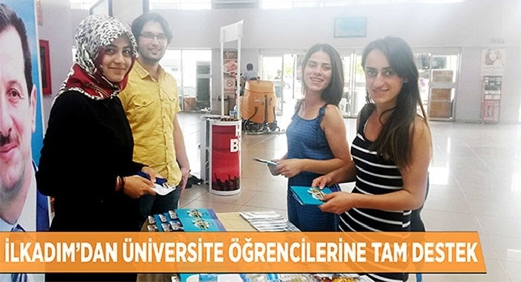 İlkadım’dan üniversite öğrencilerine tam destek