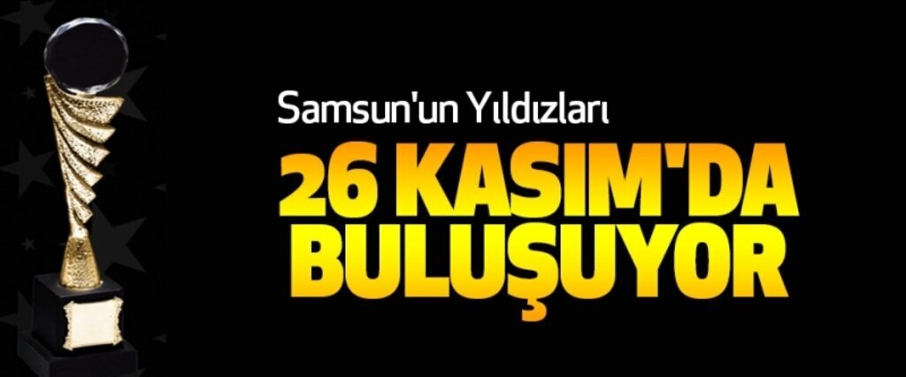 İMG'den Samsun'da iz bırakanlar ödül gecesi
