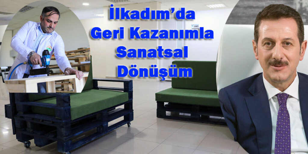 İnşaat Paletleri'nden ev eşyası yapıyorlar!