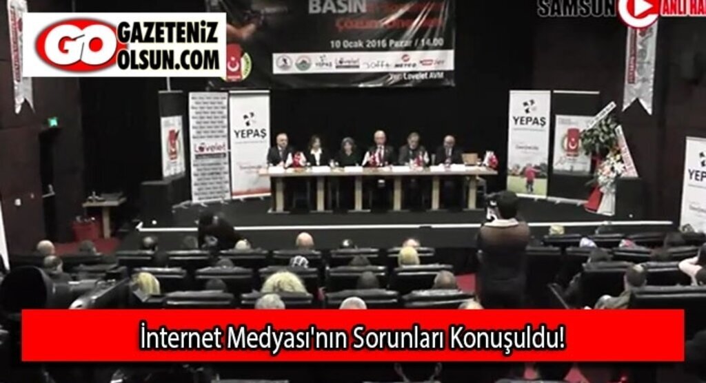 İnternet Medyası'nın Sorunları Konuşuldu!