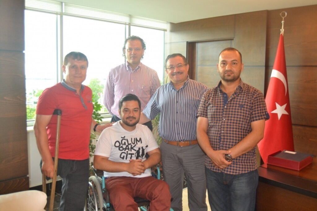 Iraklı engelli Najem: ‘Kaymakamlık bizlere sahip çıktı’