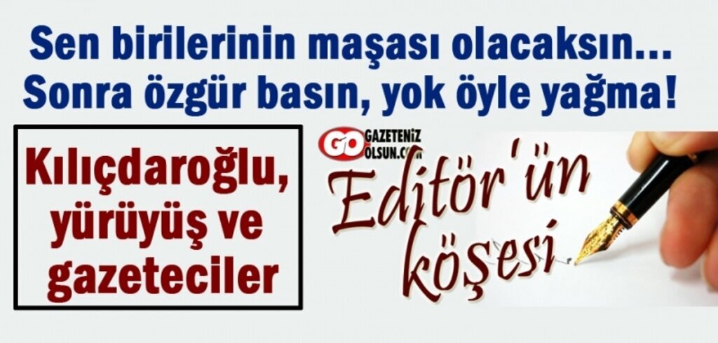 İşini düzgün ve doğru yapan gazeteci cezaevinde olmaz!