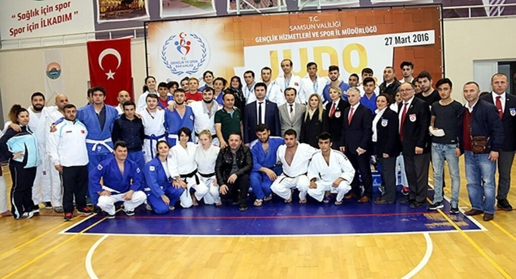 İşitme Engelliler Türkiye judo Şampiyonası Samsun'da yapıldı