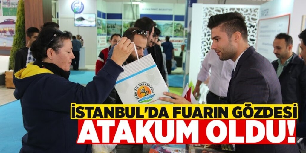 İstanbul'da fuarın gözdesi Atakum oldu