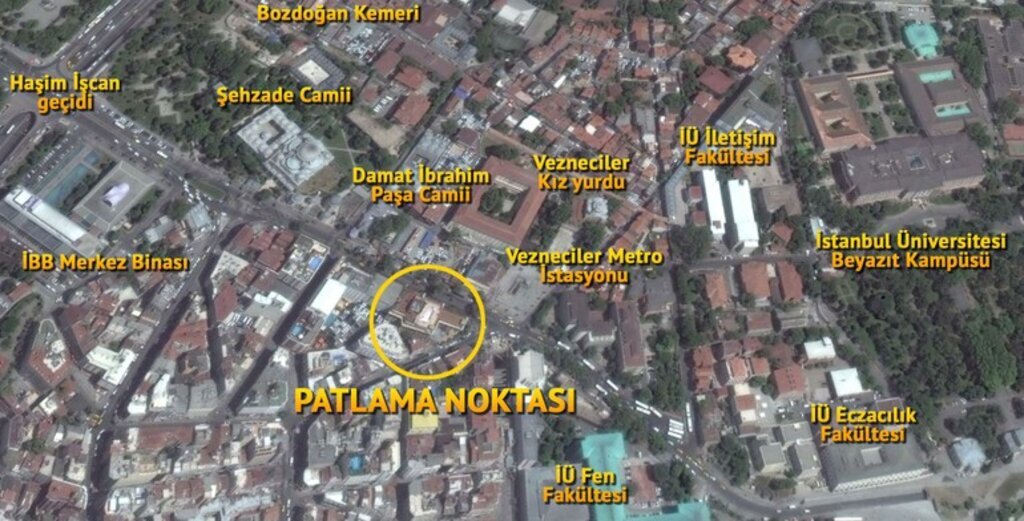 İstanbul'da polis aracına hain saldırı: 11 Şehit, 36 Yaralı