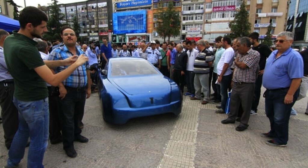 İstanbul'da üretildi Samsun'da tanıtıldı