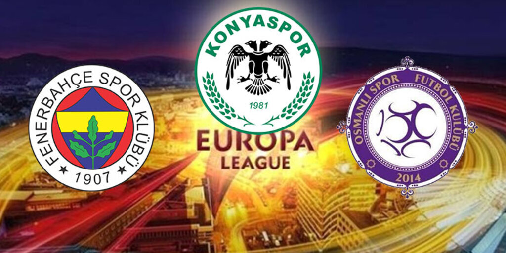 İşte Uefa Liginde Fenerbahçe Konyaspor ve Osmanlıspor rakipleri